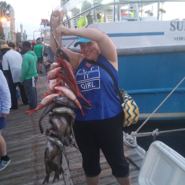 a person holding a dog