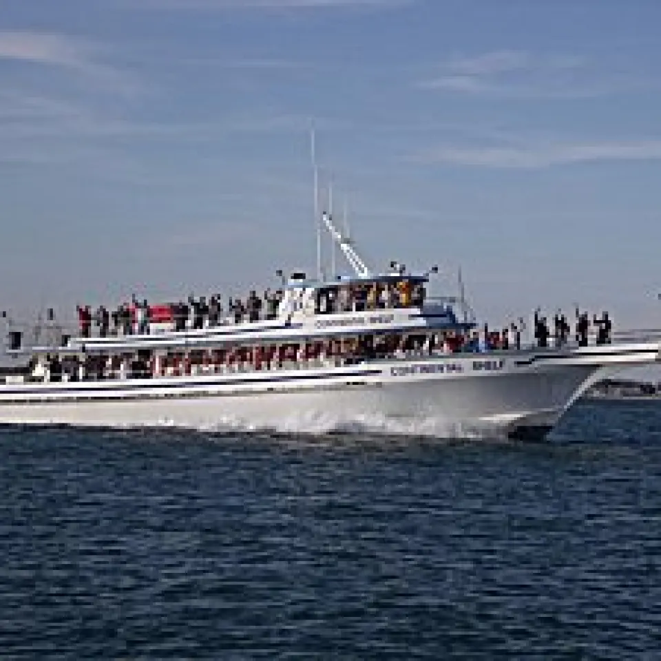 a large ship in a body of water