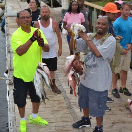 a group of people posing for the camera