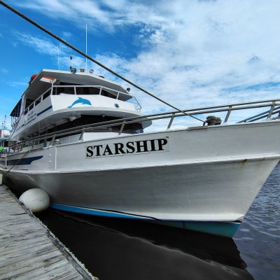 a large ship in a body of water