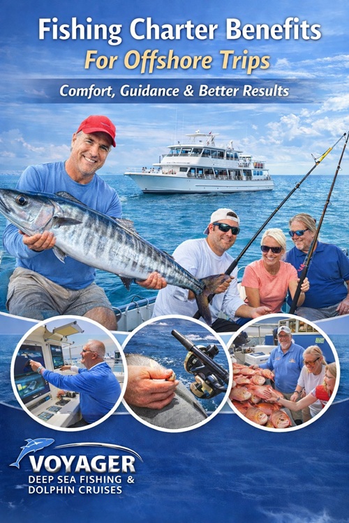 Fishing charter benefits in Myrtle Beach SC